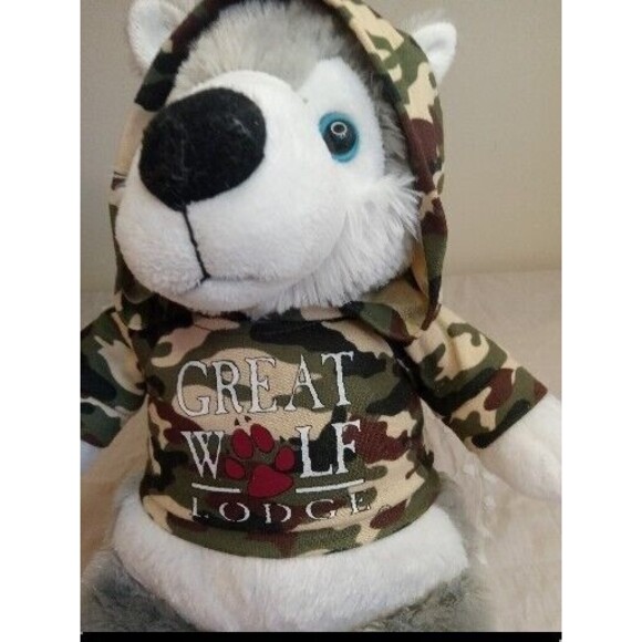 FIESTA GREAT WOLF LODGE 16" INC , PLUSH STUFFED ANIMAL TOY - Picture 2 of 6